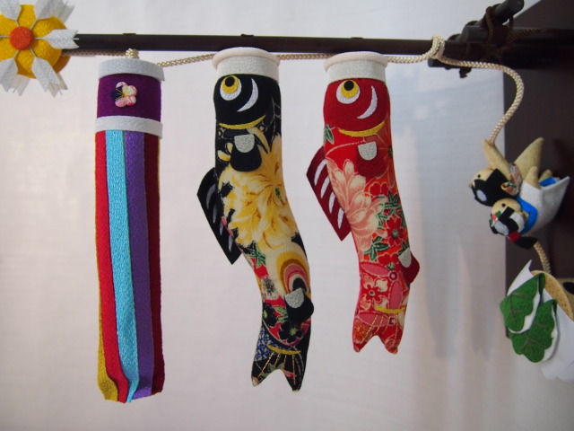 ちりめん雄々こいのぼり8