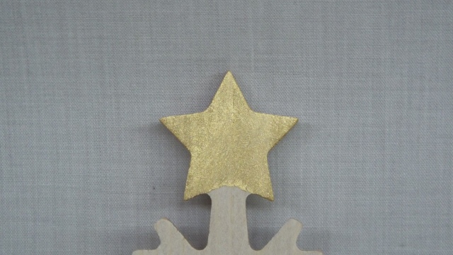 もみの木で作ったクリスマスツリー