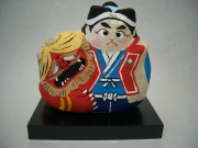 紙塑人形・桃太郎