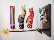 ちりめん雄々こいのぼり