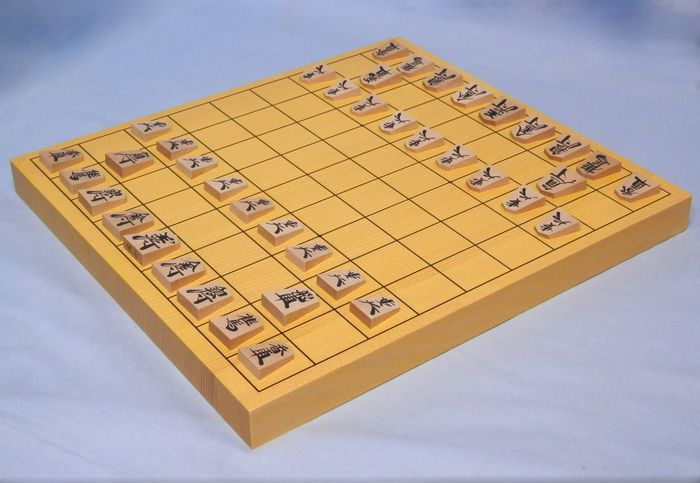 将棋盤　新かや1寸卓上　Cセット