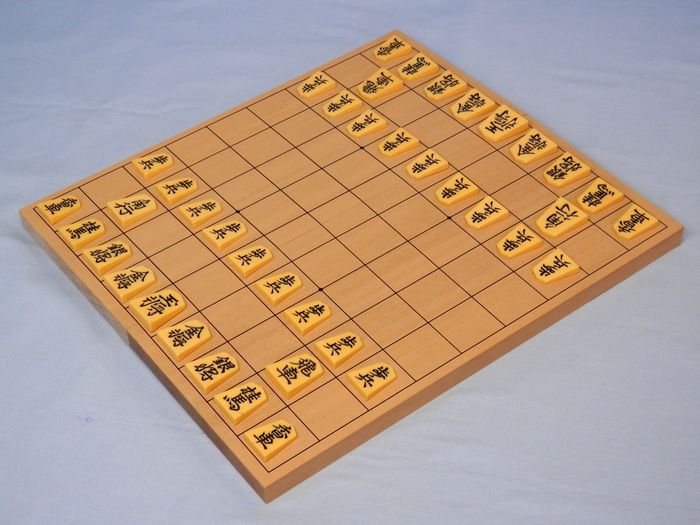 新桂（アガチス）折将棋盤　６号　Aセット