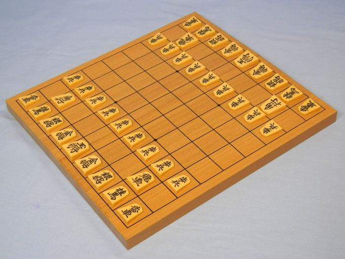 新桂（アガチス）折将棋盤　７号　Aセット