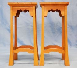 駒台　本榧　６寸用　４本脚