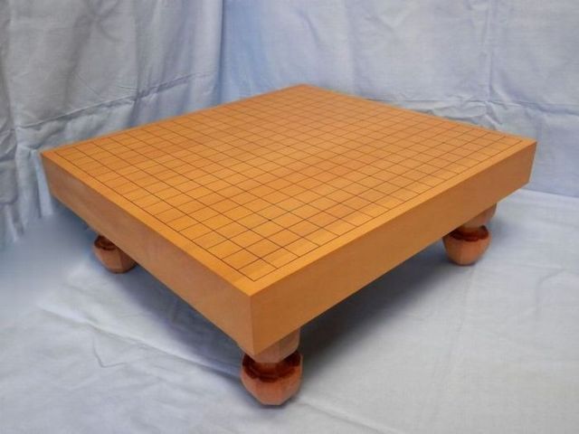 囲碁盤の足　桂20号 本格派碁盤 碁盤 本桂 20号 脚付碁盤 竹