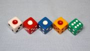 カラーサイコロ　１２ミリセット