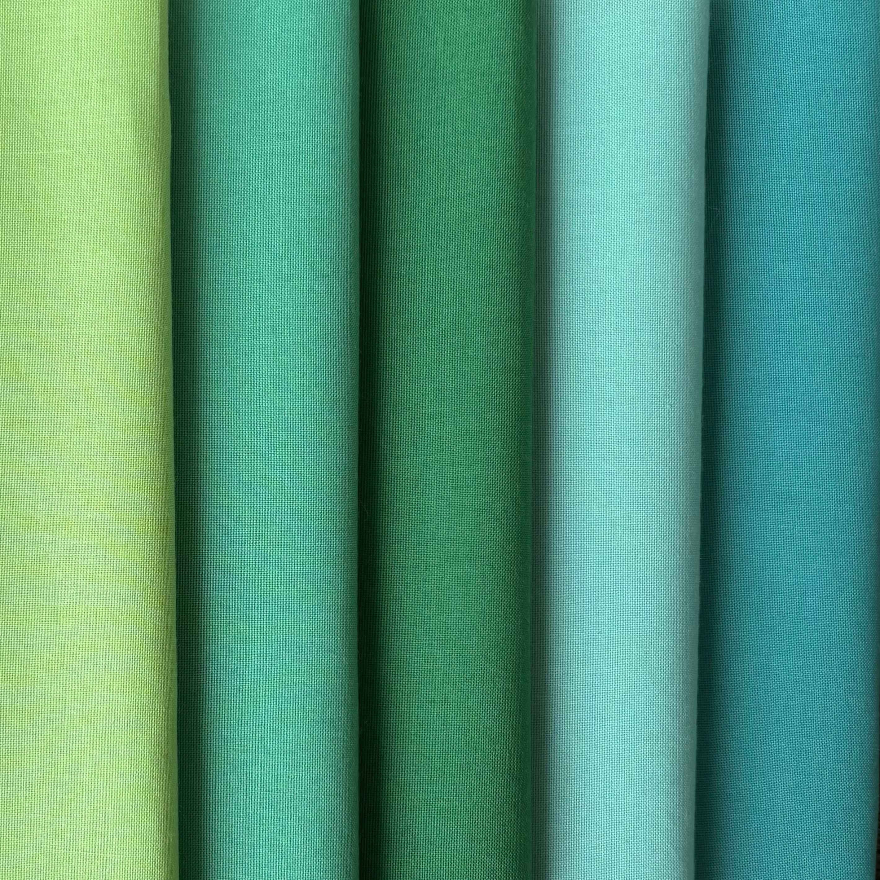 Quilter's color palette  グリーン系5色セット