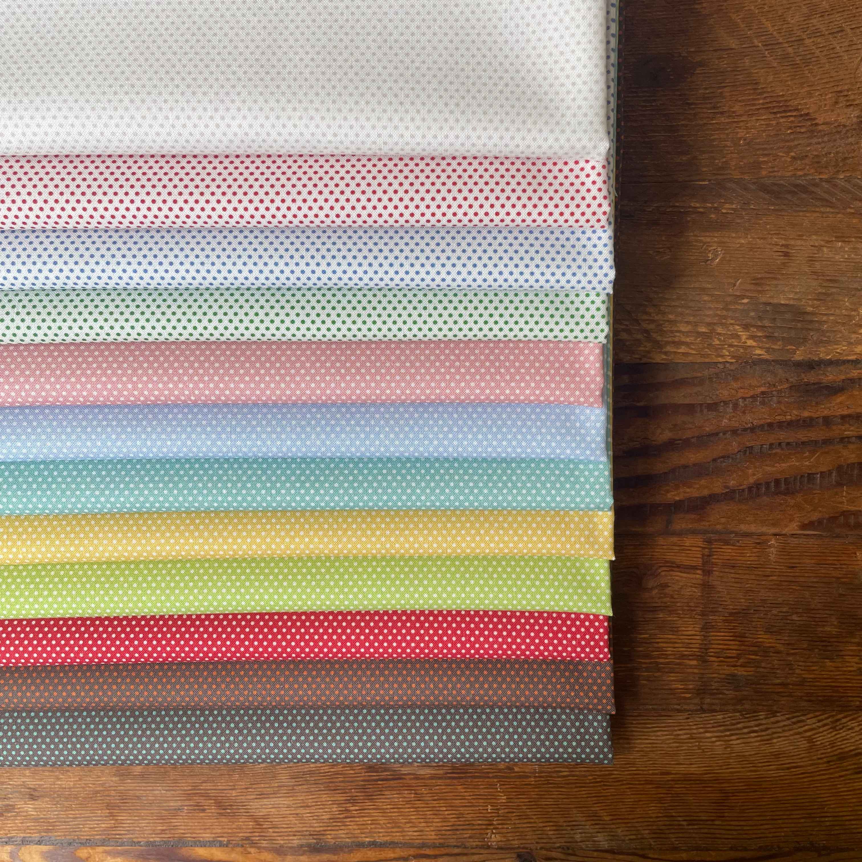 14-0239 basic collection ドットカットクロス12枚 セット