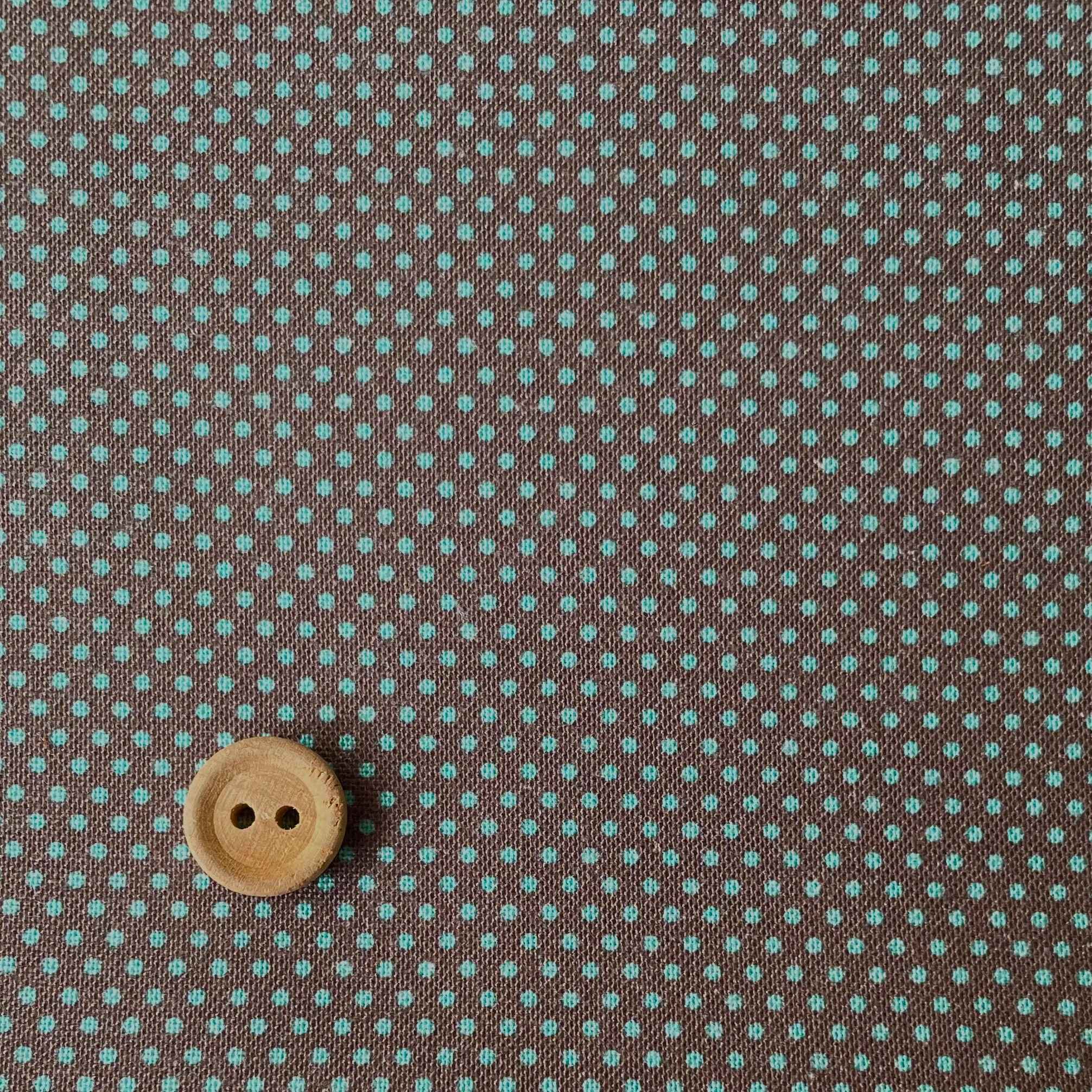 14-0239L basic collection ドット  brown-mint