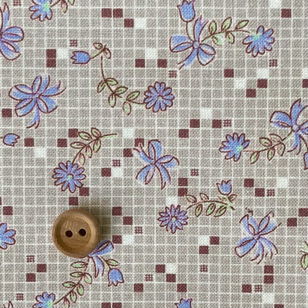 16-0248C  30's collection フラワー＆リボン beige