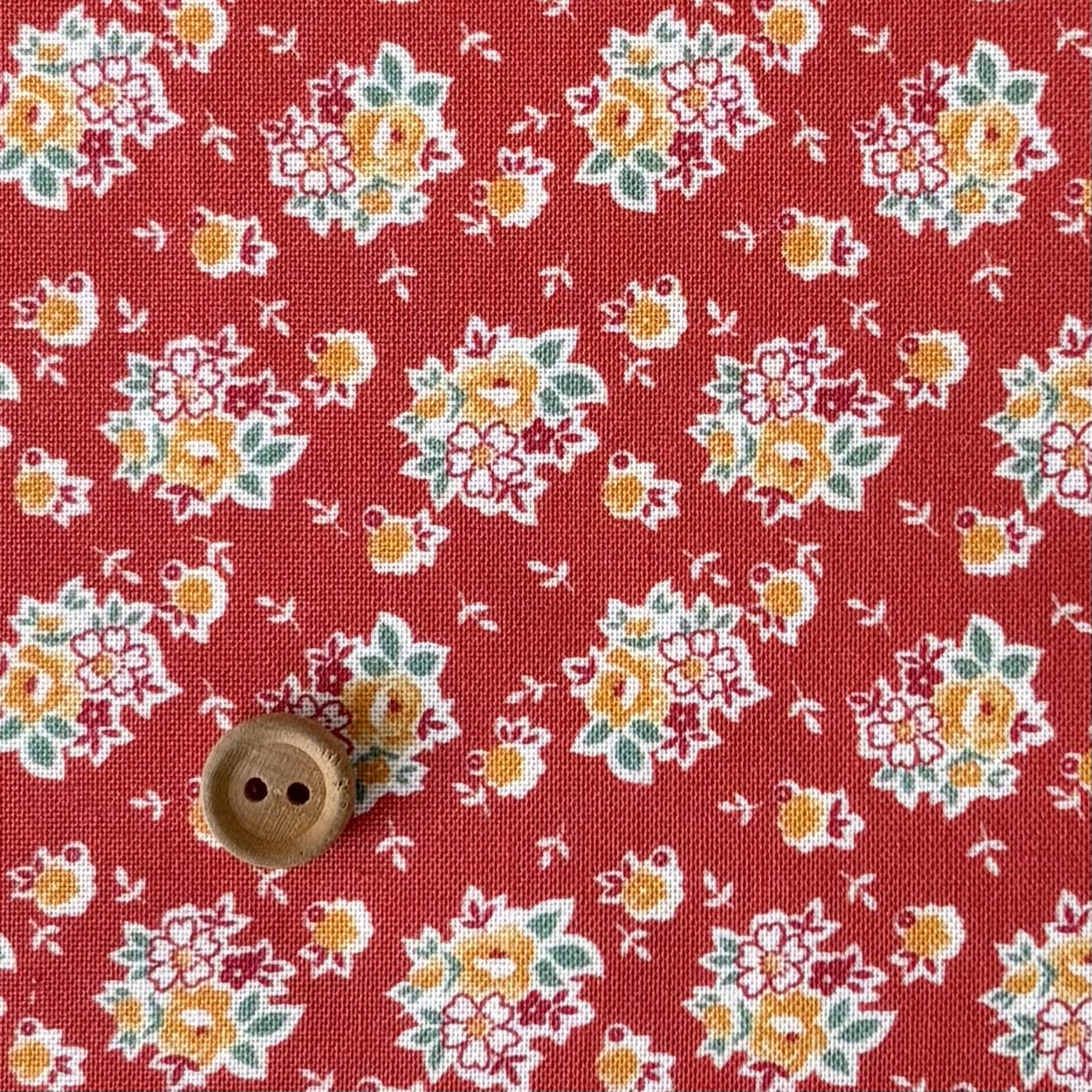 16-0286E   pantry 30's collection  カラフルブーケ  red