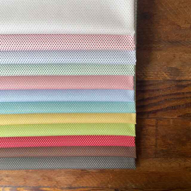 14-0239 basic collection ドットカットクロス12枚 セット