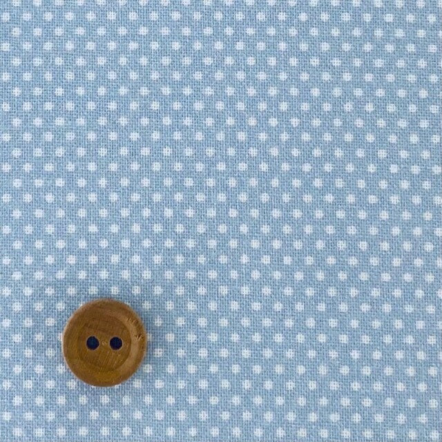 14-0239F   basic collection ドット  saxeblue