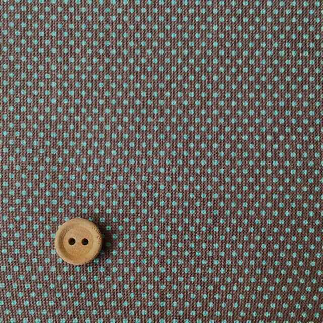 14-0239L basic collection ドット  brown-mint