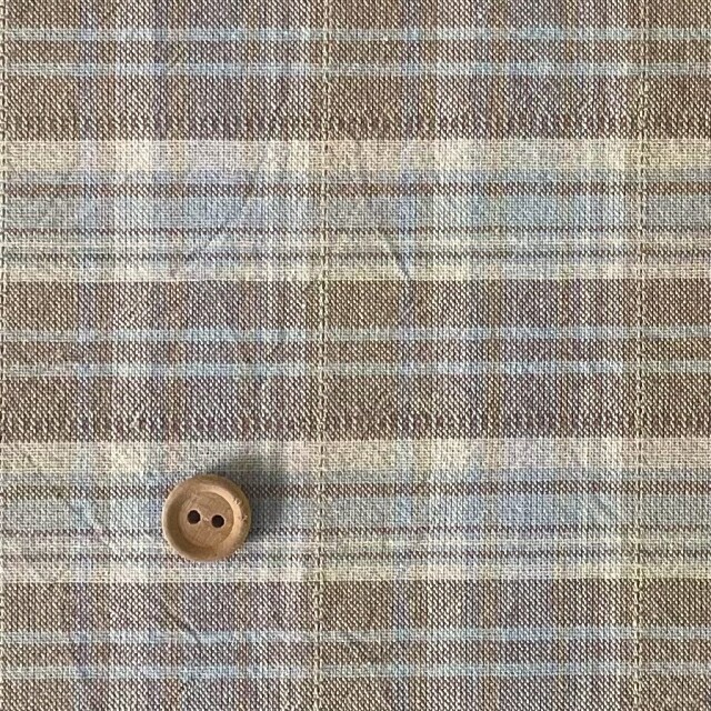 Y25-0241A  マドラス風ビッグチェック  mildbrown