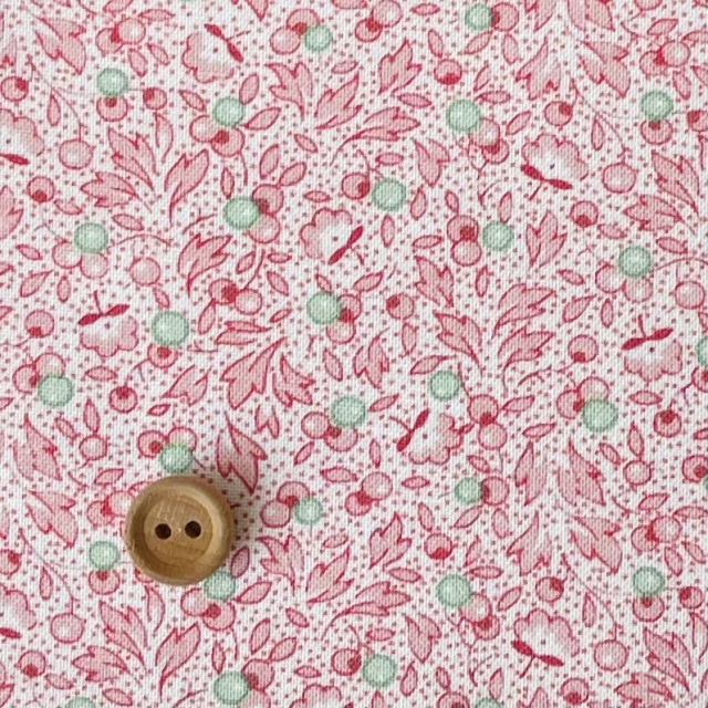 16-0246A  30's collection 点描＆リーフ pink