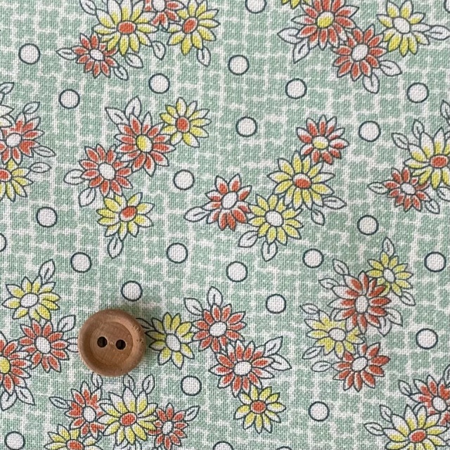 16-0249B  30's collection マーガレット green