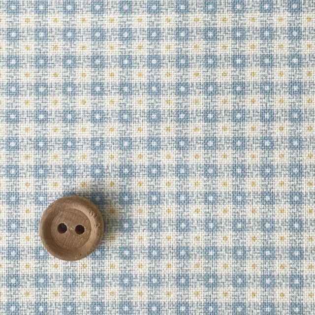 16-0266C  Antique pattern   ミニドットチェック  blue