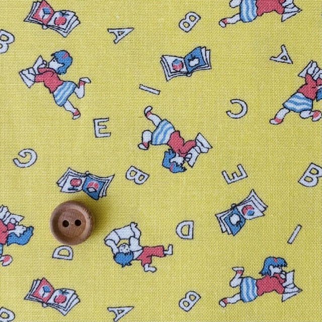 16-0282A  pantry 30's collection   キッズライブラリー  yellow