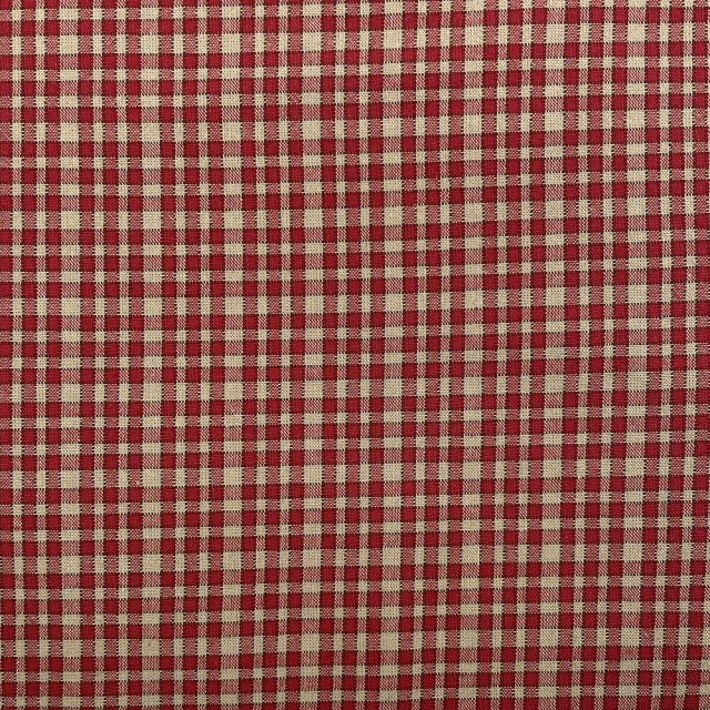 パッチワーク生地 テキスタイルパントリー オリジナル生地 Textile Pantry Junko Matsuda アレンジギンガムチェック レッド