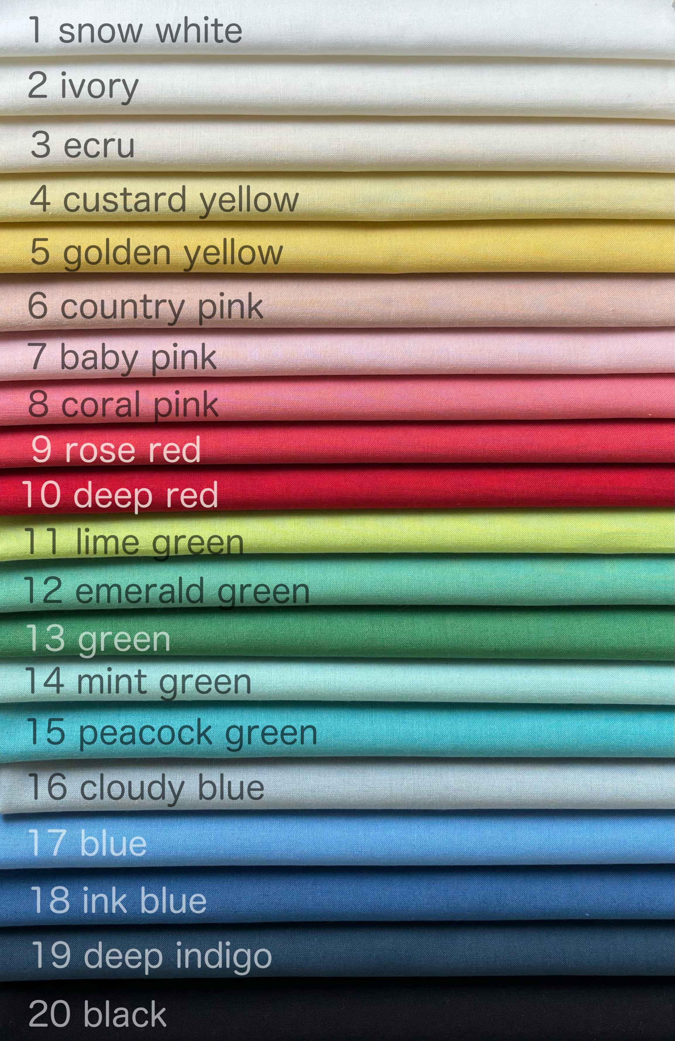 Quilter's color palette     １ｍ販売