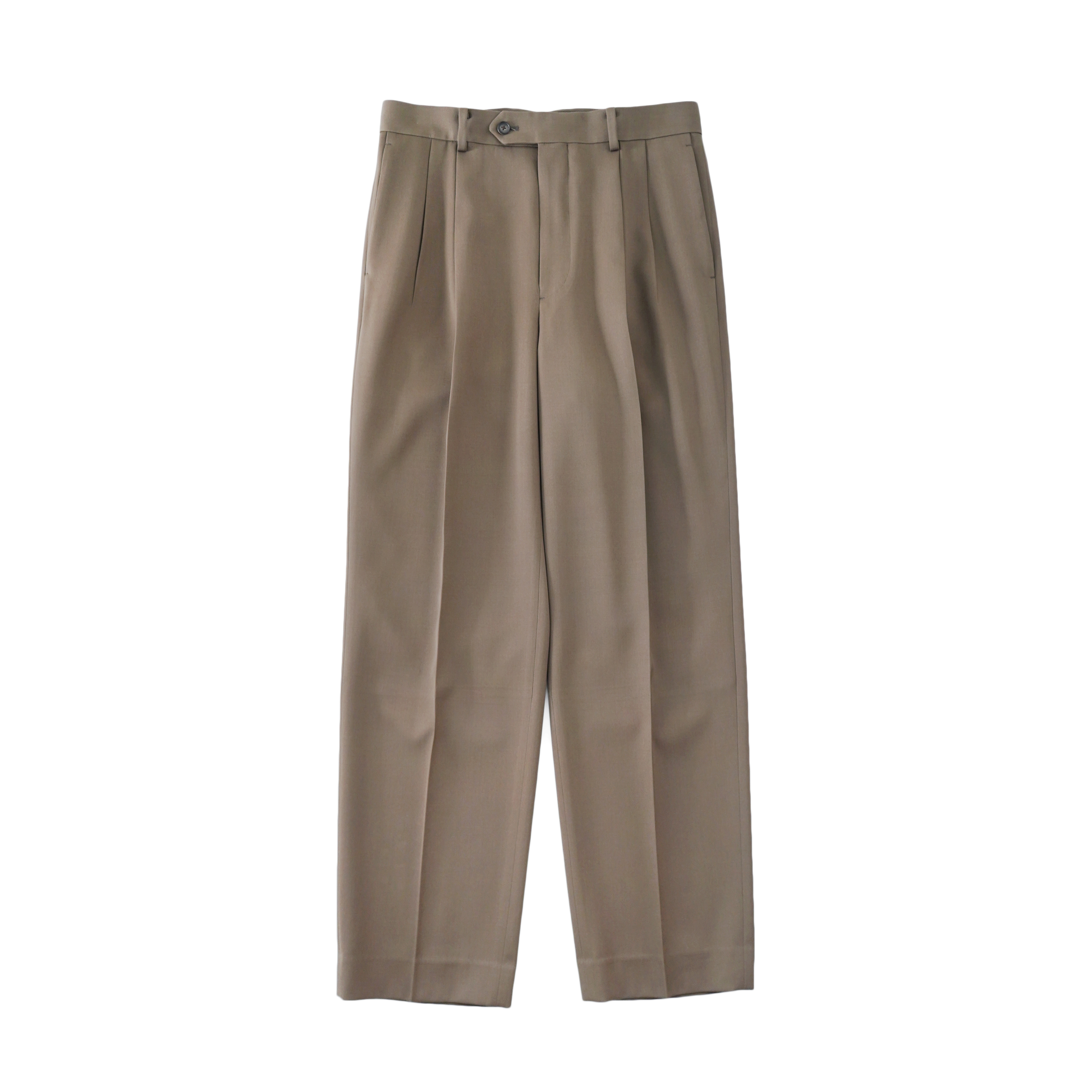 パンツ AURALEE WOOL MAX GABARDINE TWO-TUCK AURALEE LIGHT WOOL MAX GABARDINE TWO-TUCK SLACKS – Chum!