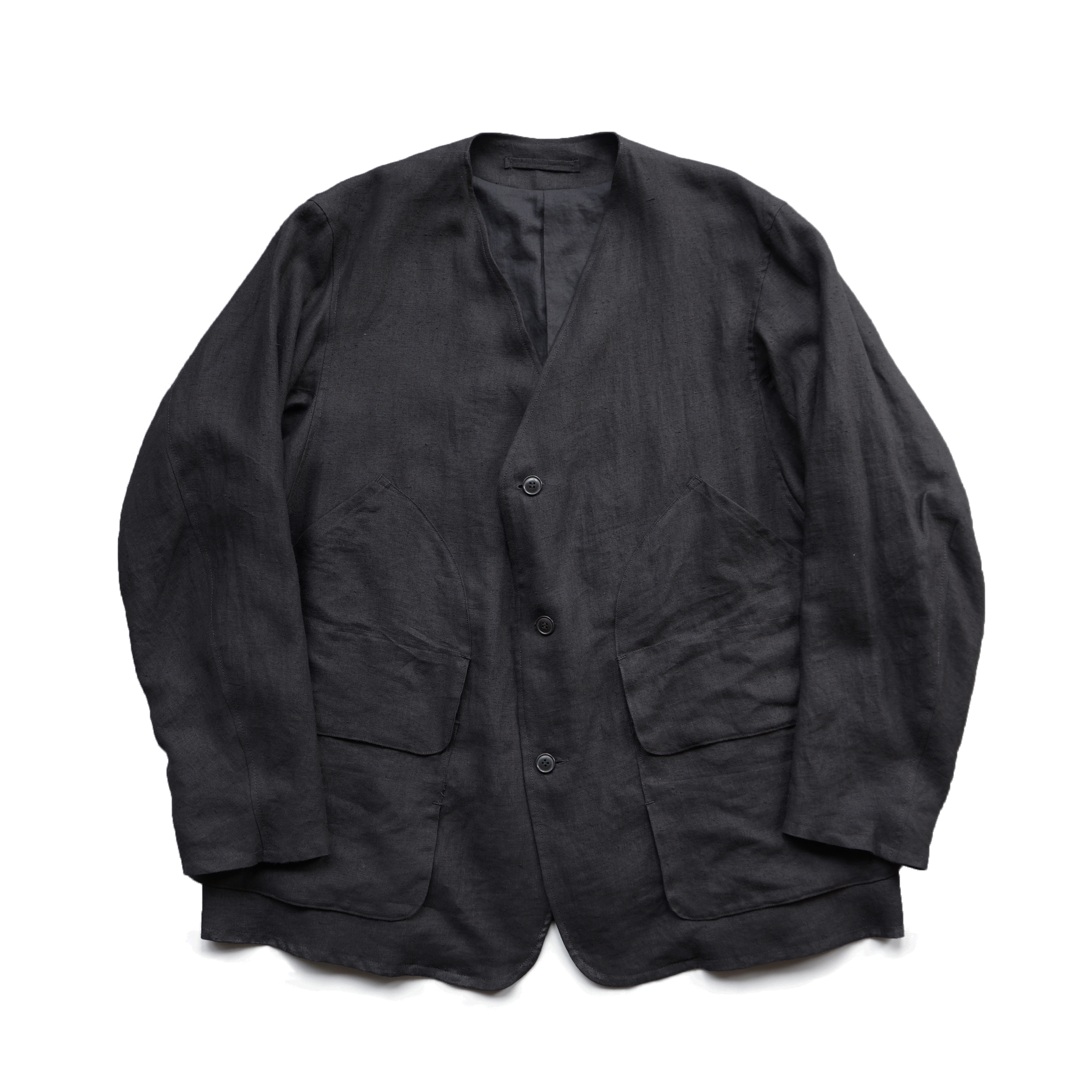 ※パン※コモリジャケット COMOLI コットン ダックス ハンティング ジャケット, Brown – Navyblue