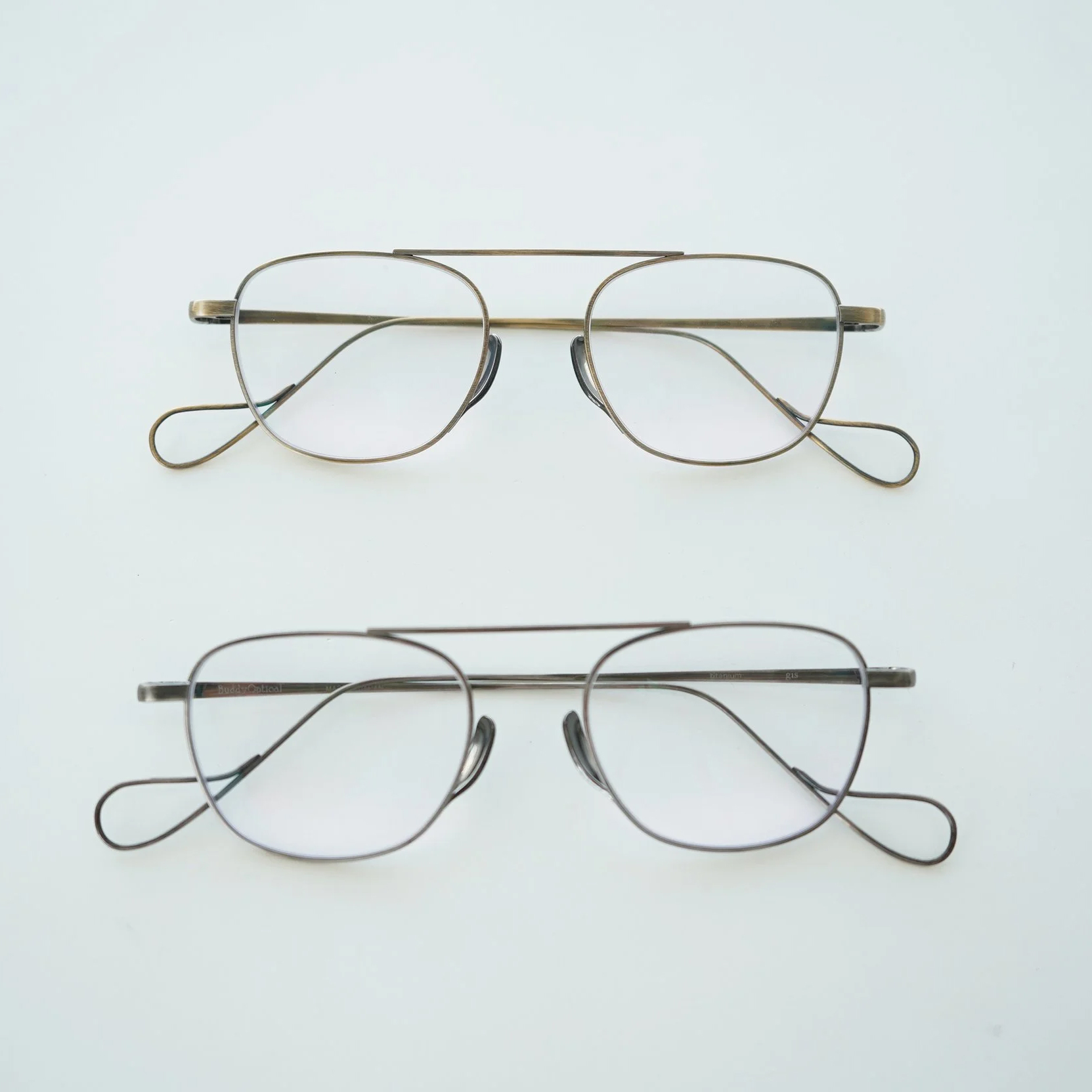 Buddy Optical ”p” collection a/n マットシルバー