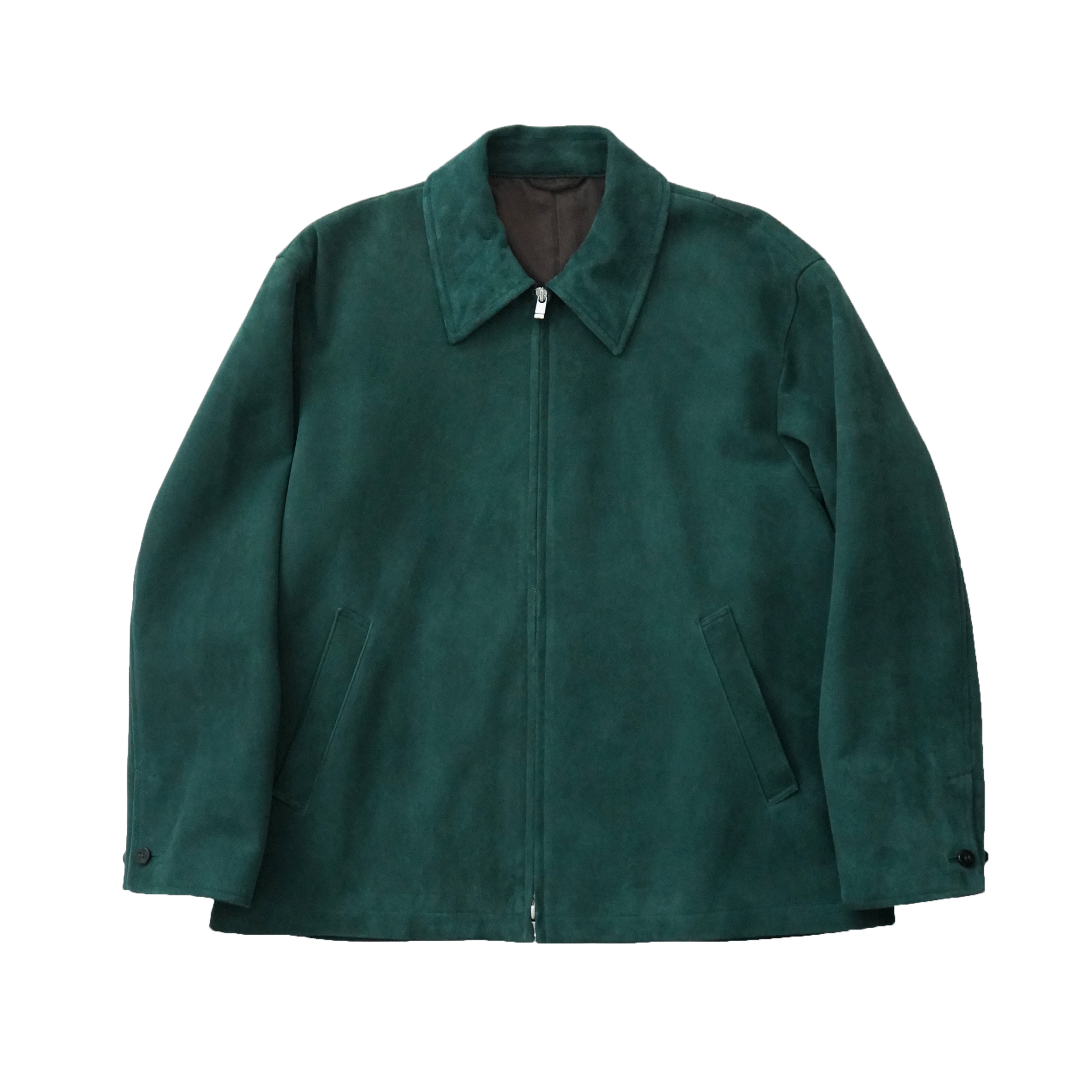 Cale / ジャケット/4/ウール/BEG/C221F02J02 Cale sheep suede heavy zip jacket