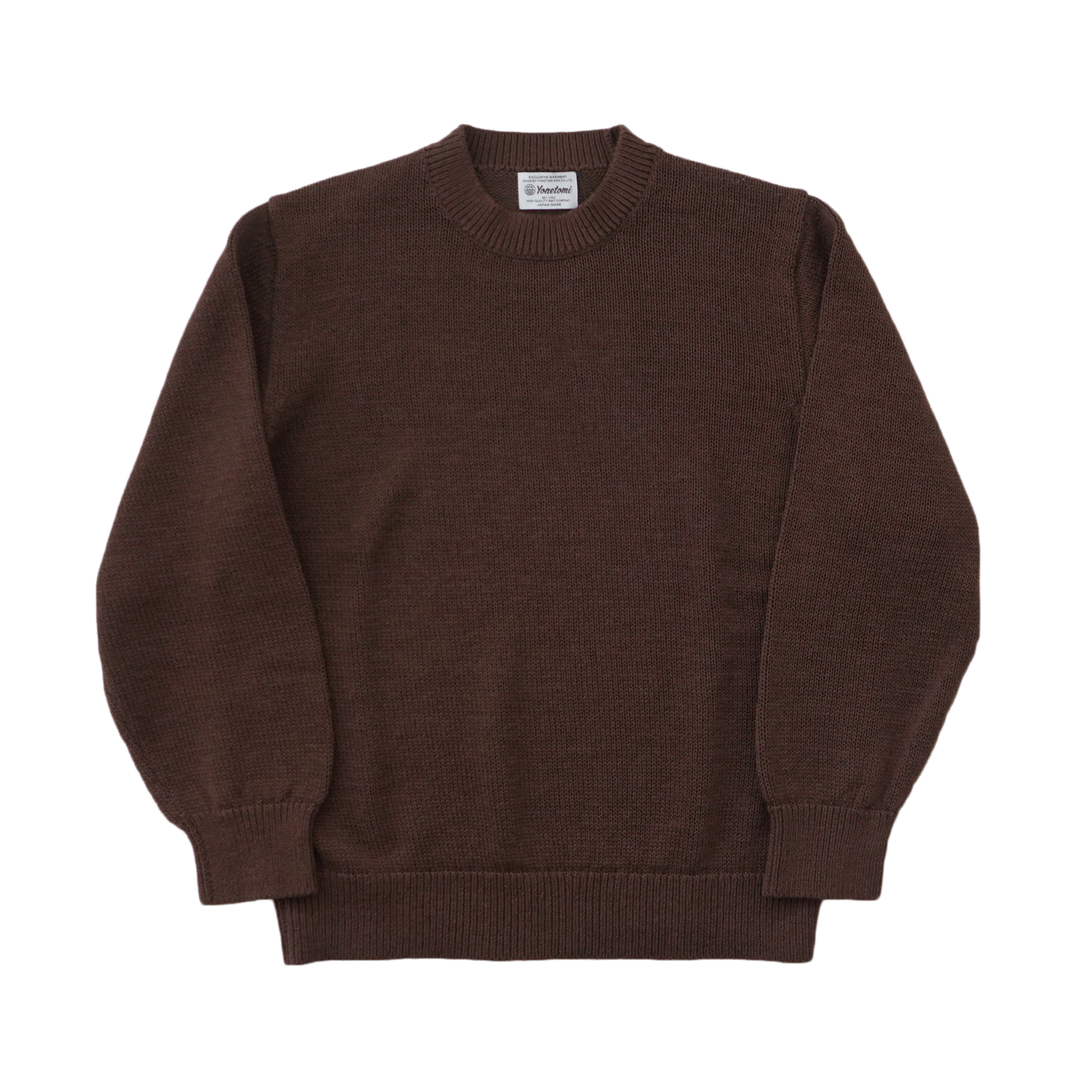 yonetomi WASHI COTTON KNIT P/O