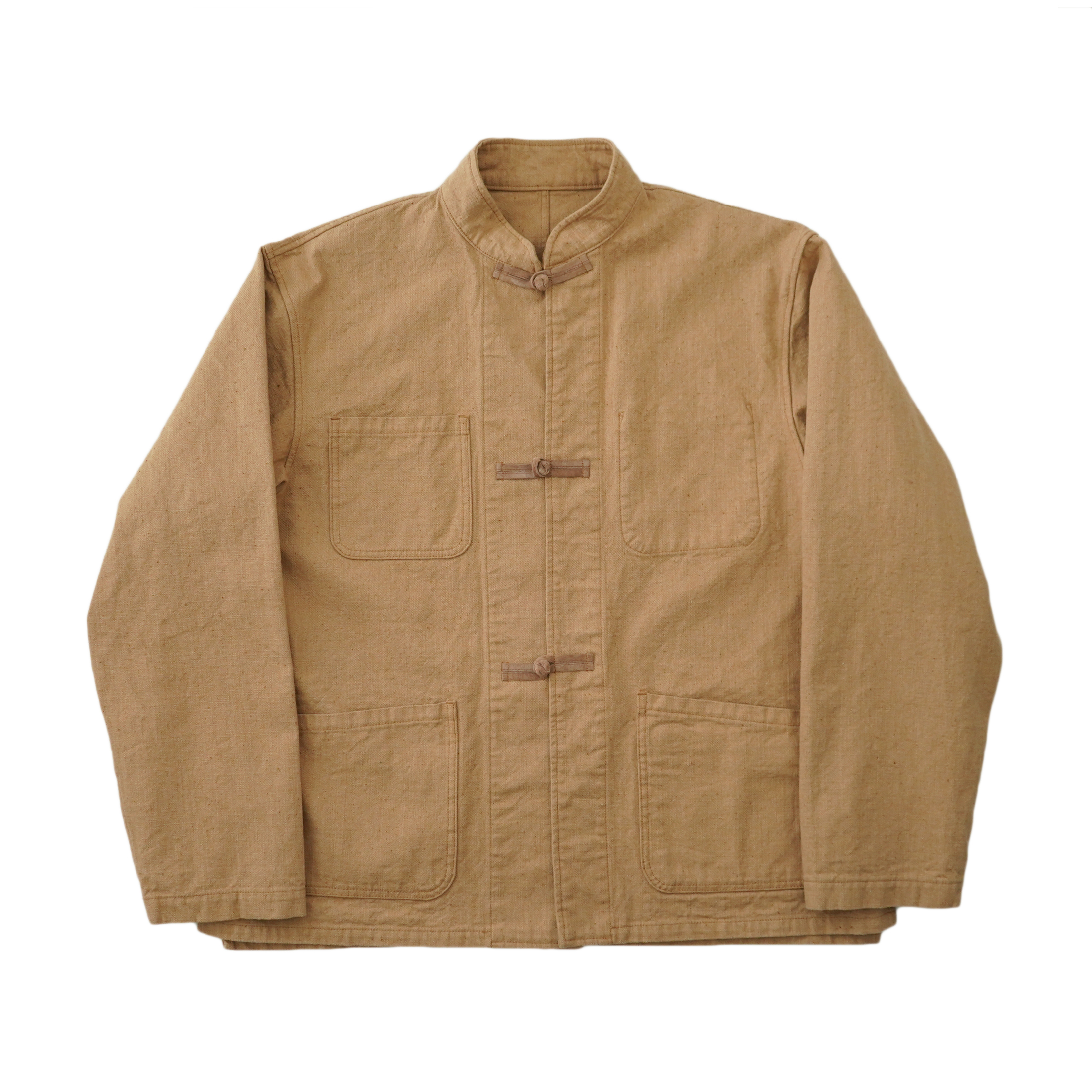 Be prepared × awasa naturally coloured cotton duck china jacket