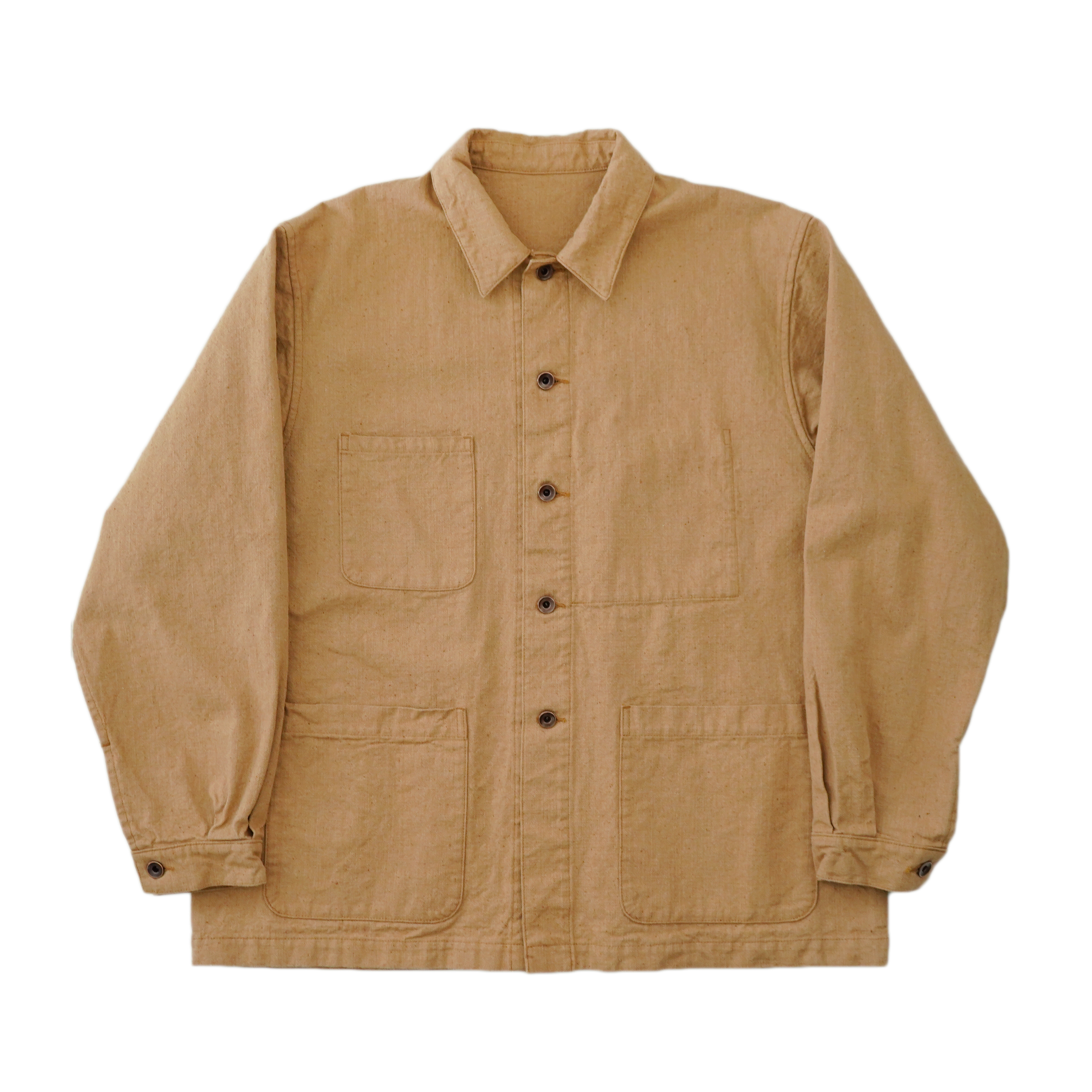 Be prepared × awasa naturally coloured cotton duck coverall jacket