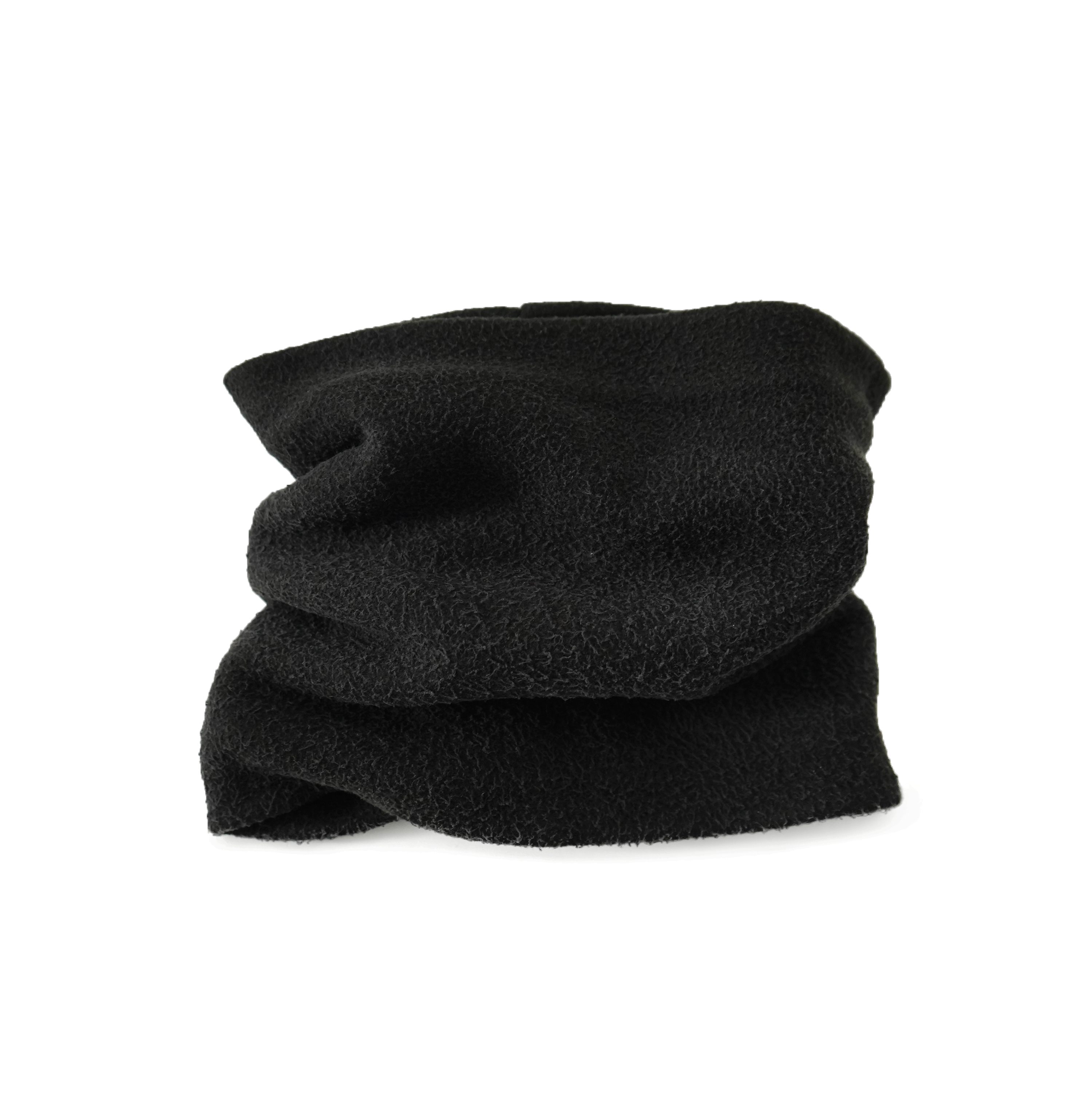 COMOLI フリースネックウォーマー FADE BLACK