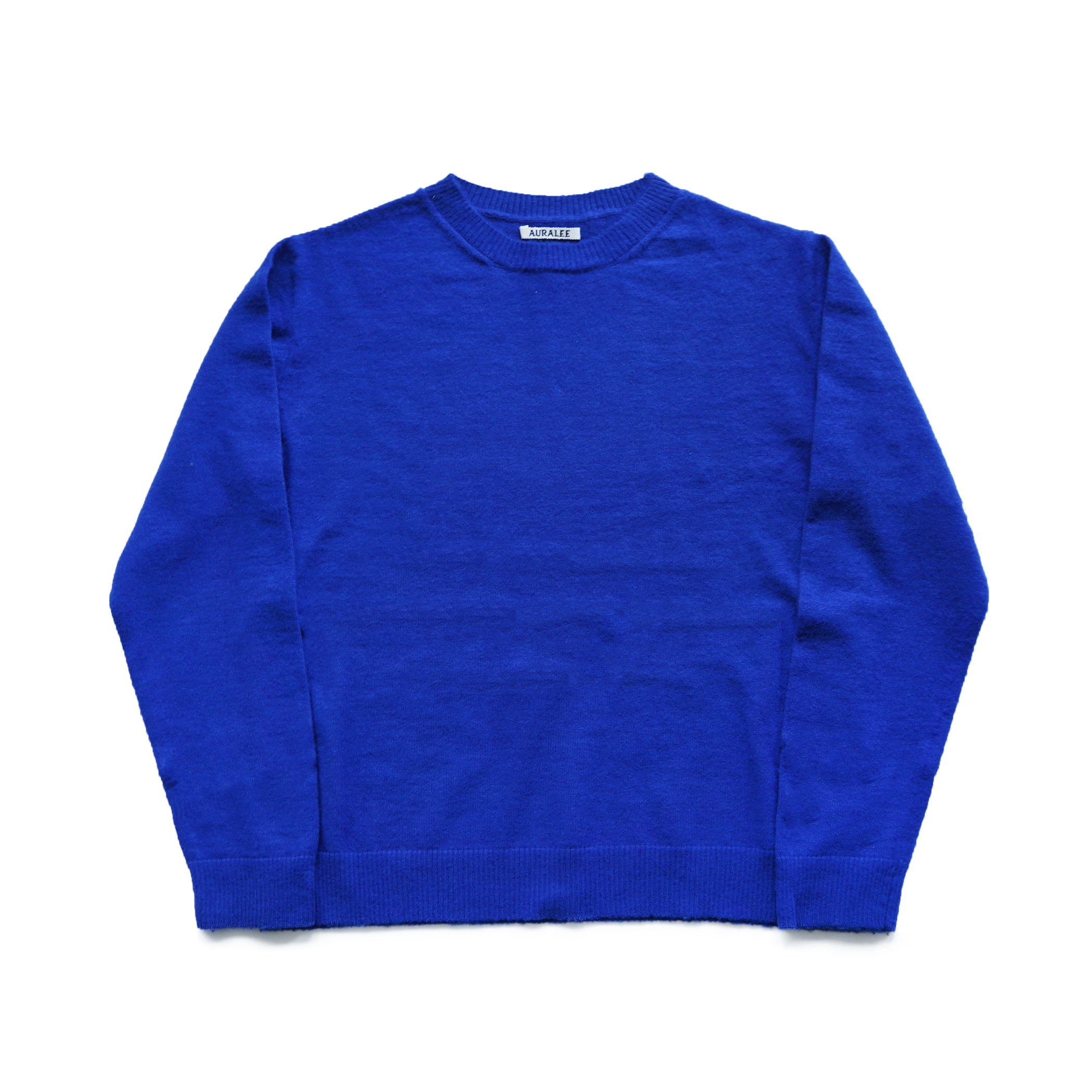 AURALEE BRUSHED CASHMERE COTTON KNIT P/O