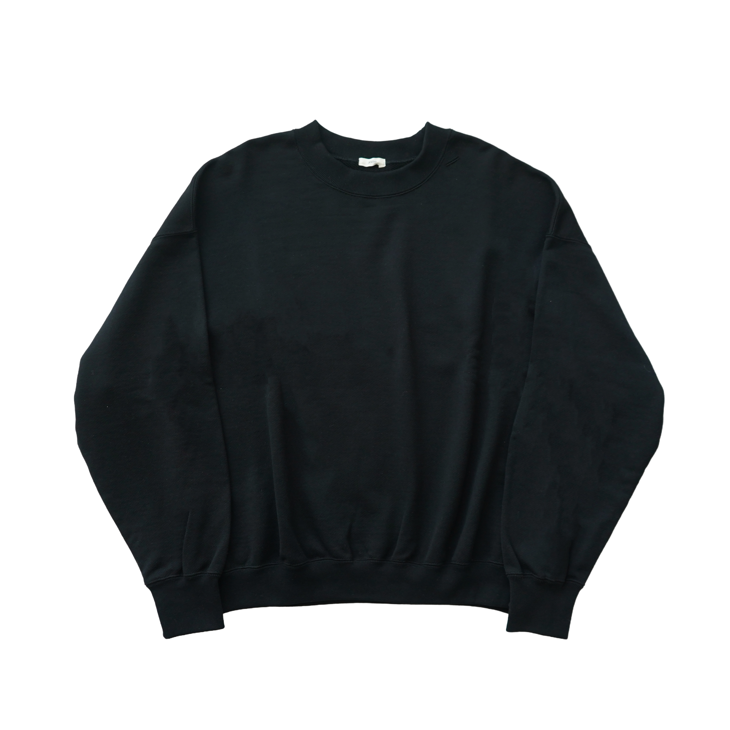awasa light supima aging cotton crew neck sweatshirt