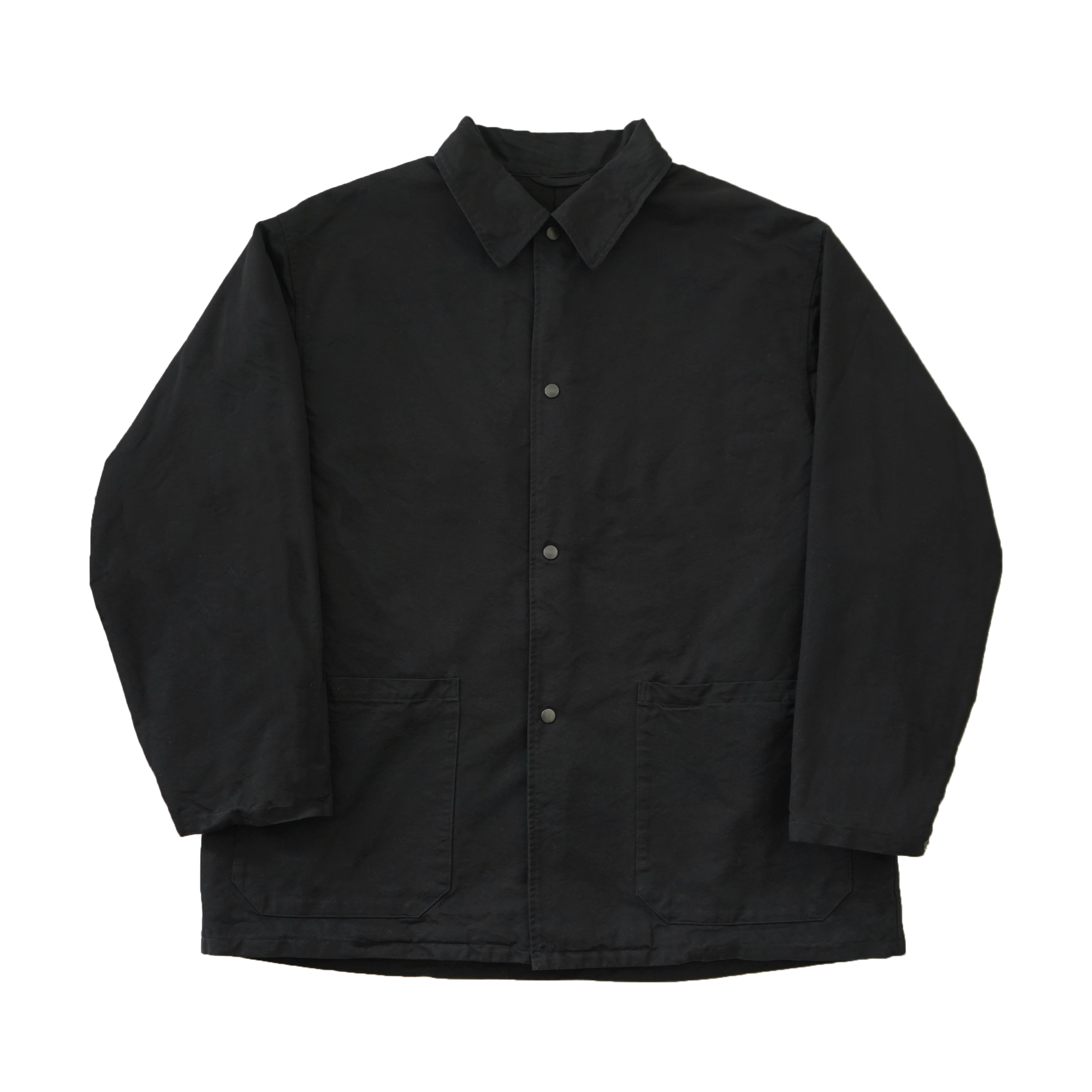 COMOLI ポストワークツイル ジャケット BLACK