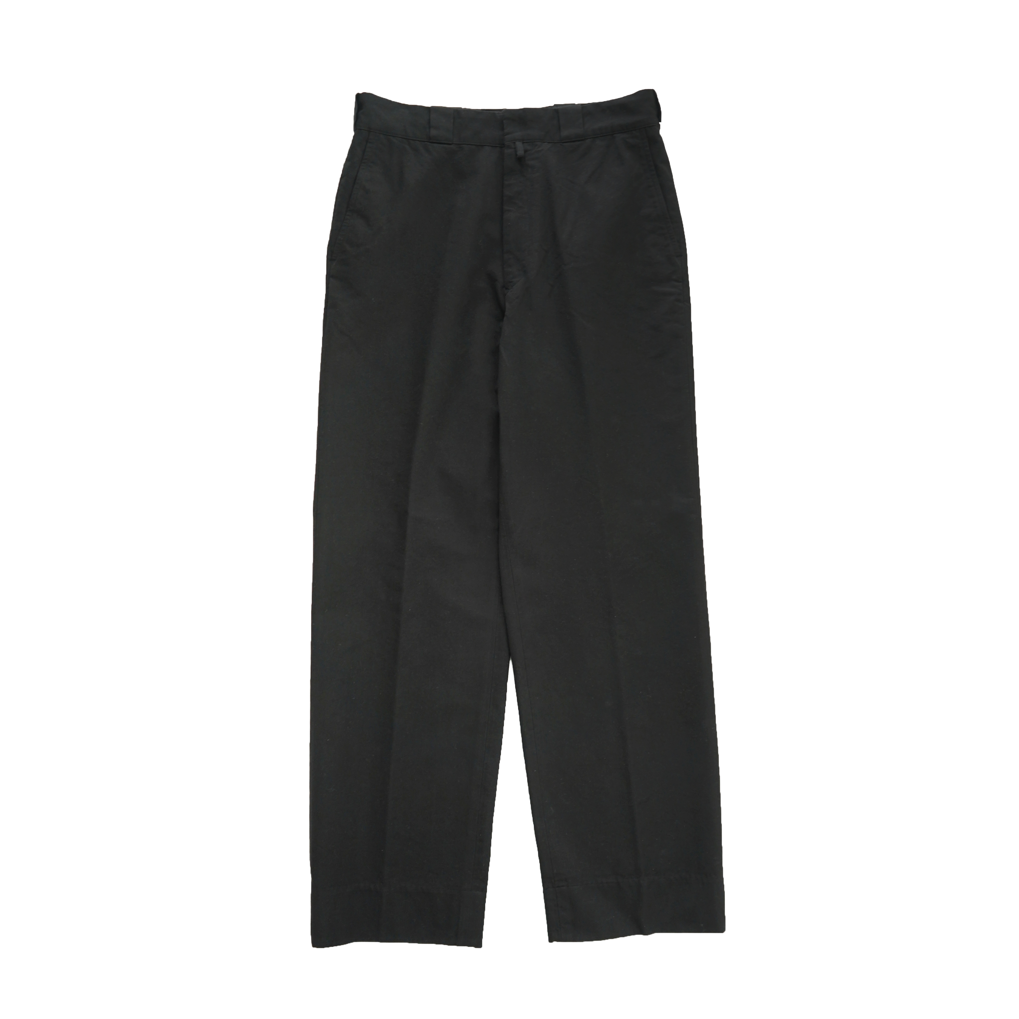 COMOLI ポストワークツイル パンツ BLACK