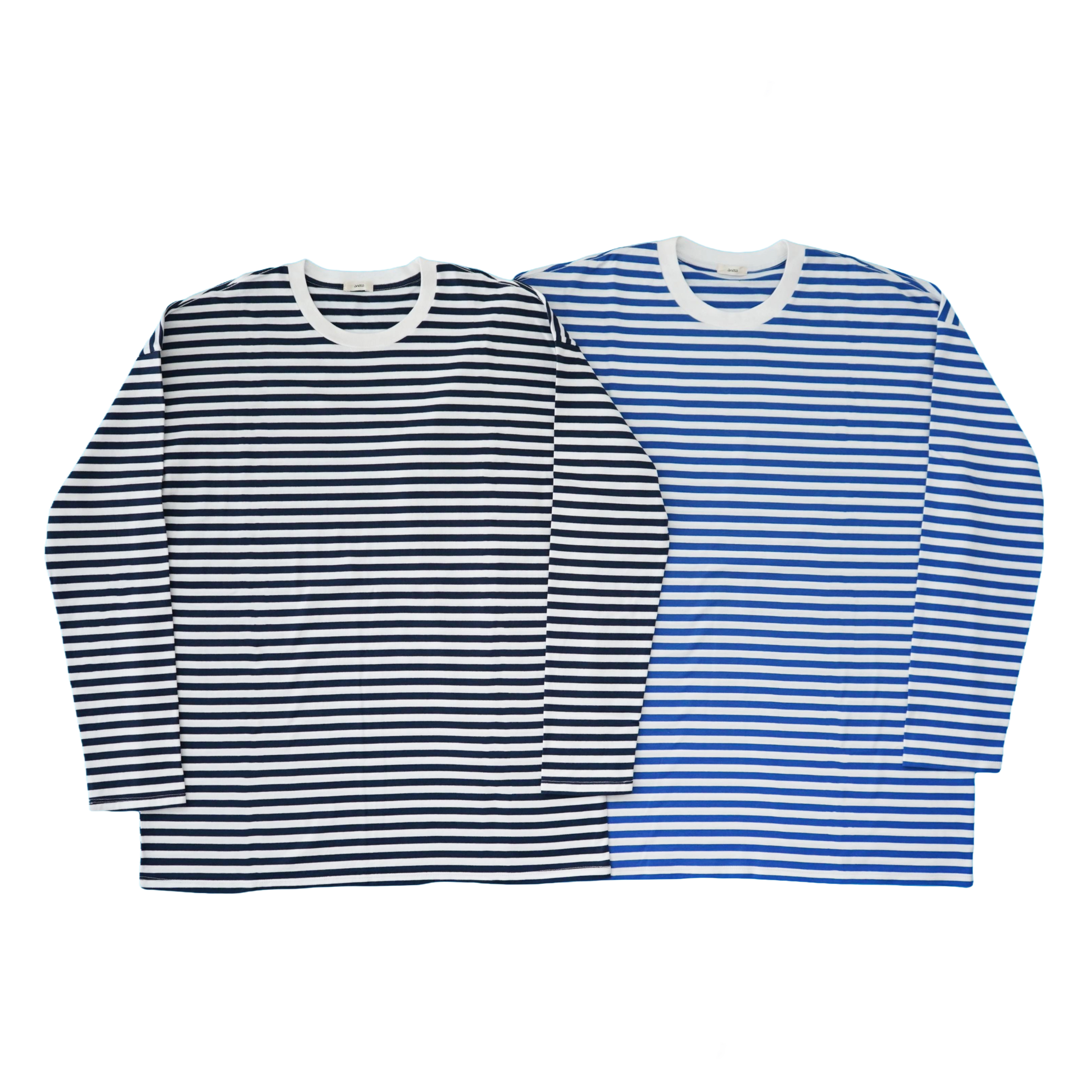 awasa border long sleeve t-shirts