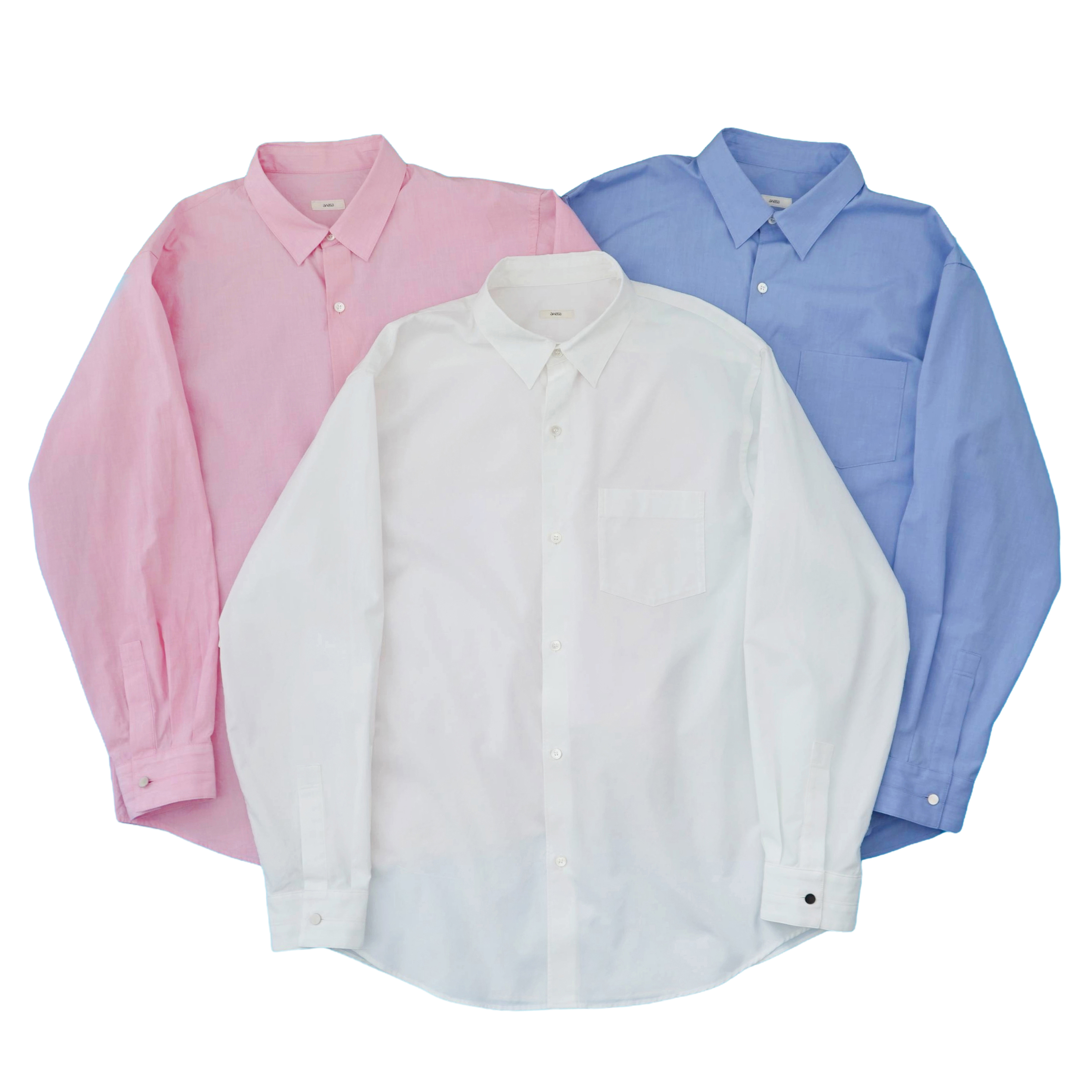 awasa｜regular collar shirt｜サイズ2 awasa awasa regular collar shirt