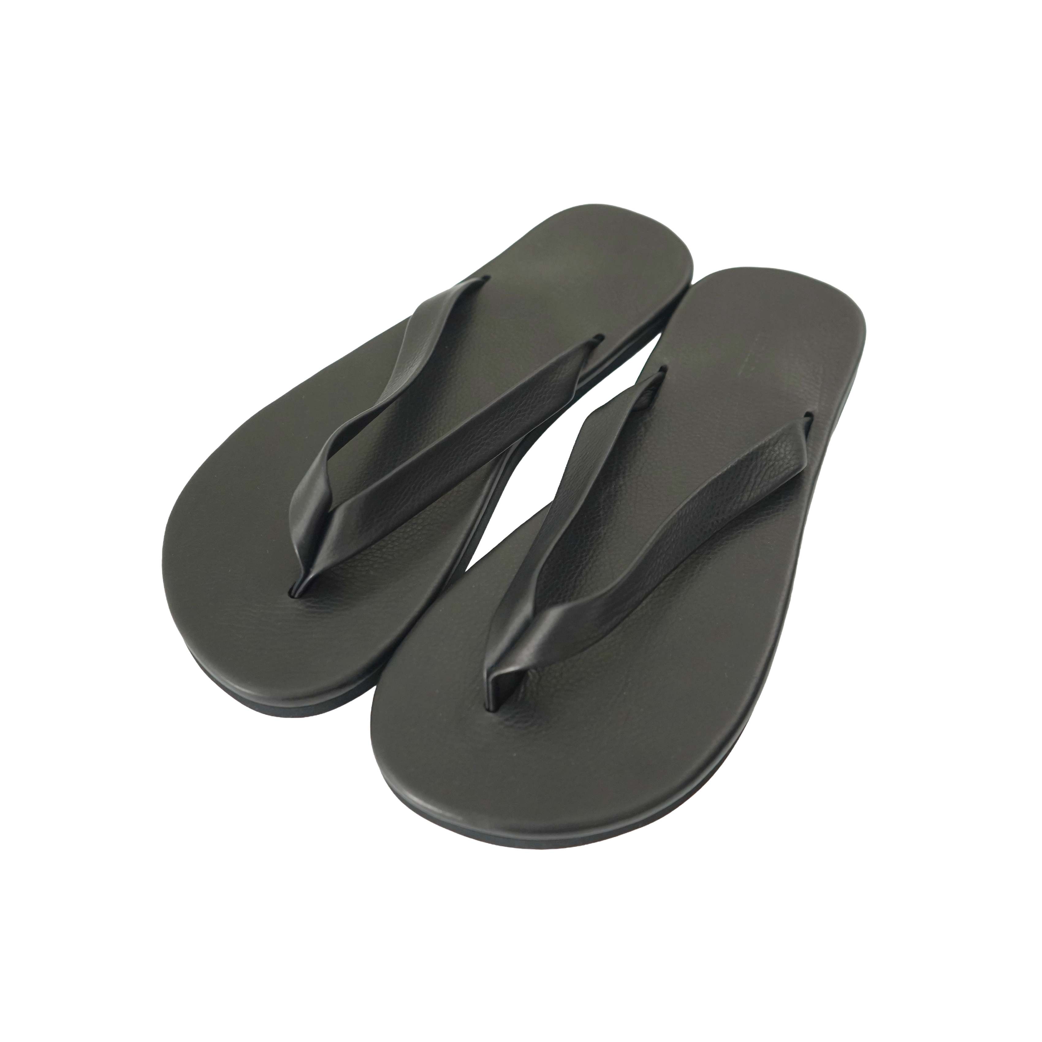 AURALEE SOFT LEATHER FLIP-FLOPS
