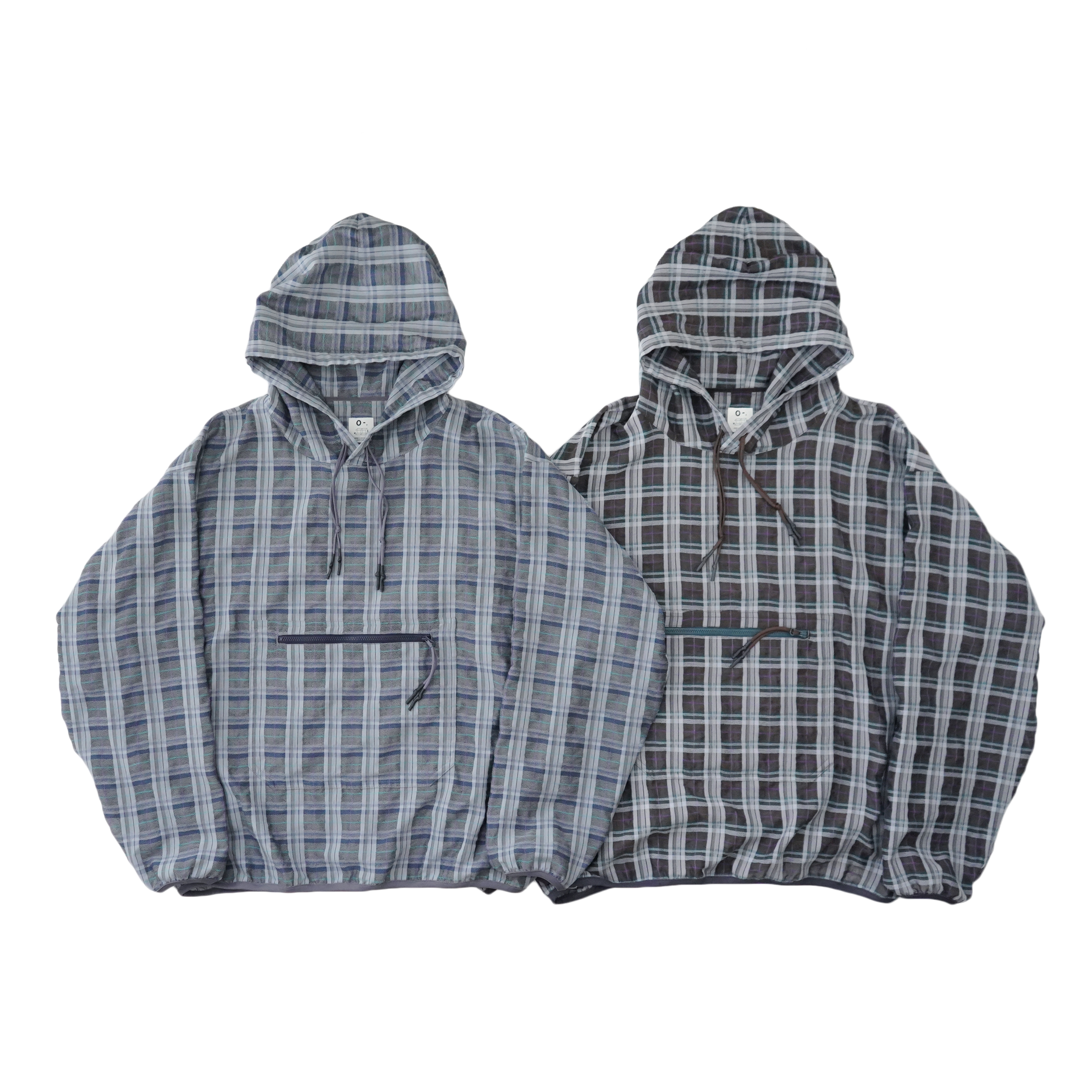 O- FANCY PLAID PULLOVER