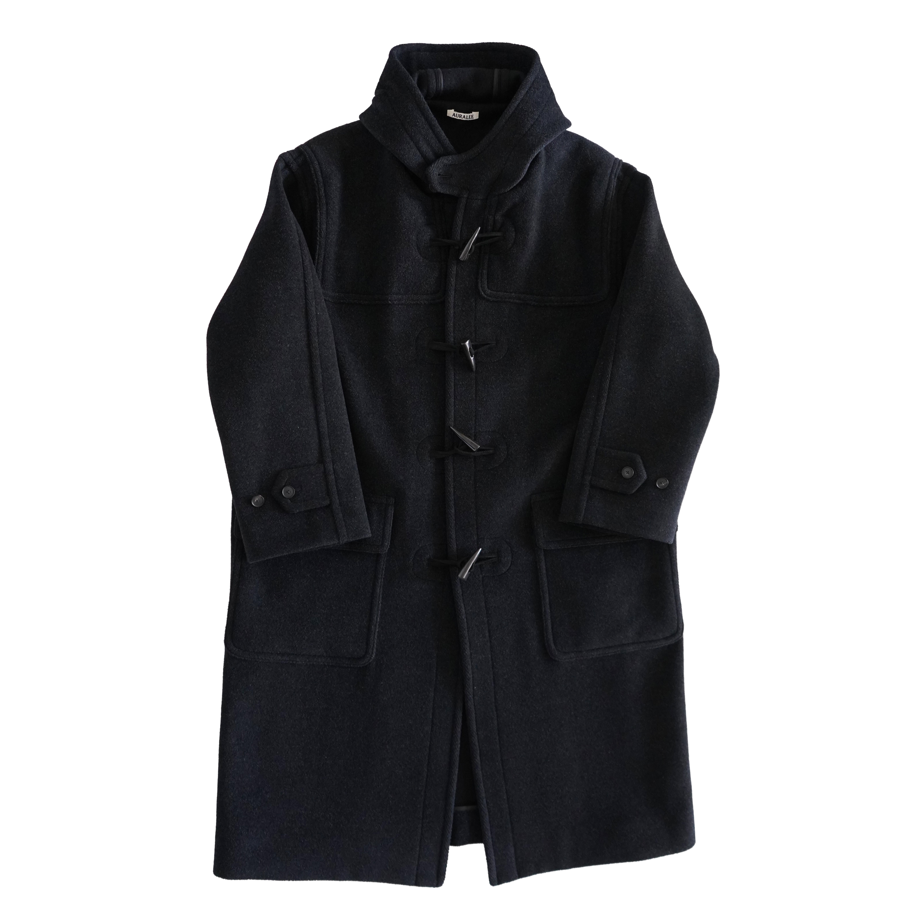 AURALEE_WOOL_HERRINGBONE_DUFFLE_COAT