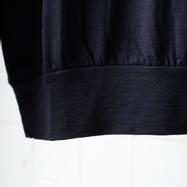 COMOLI サマーウール 長袖クルー NAVY 新座店 COMOLI サマーウール長袖クルー NAVY,3 Tシャツ/カットソー(七分/長袖)