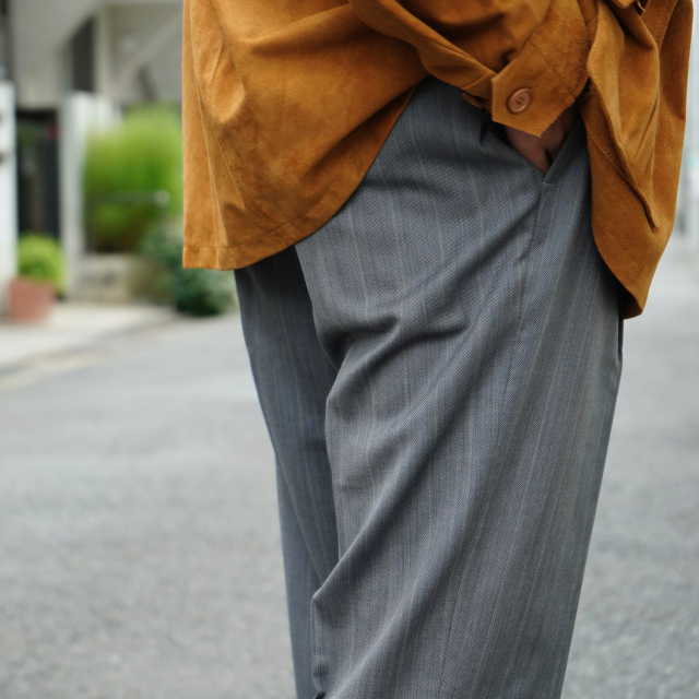 最高級 fendart 1 Trousers — tuck trousers Dress gray Blog TF tf