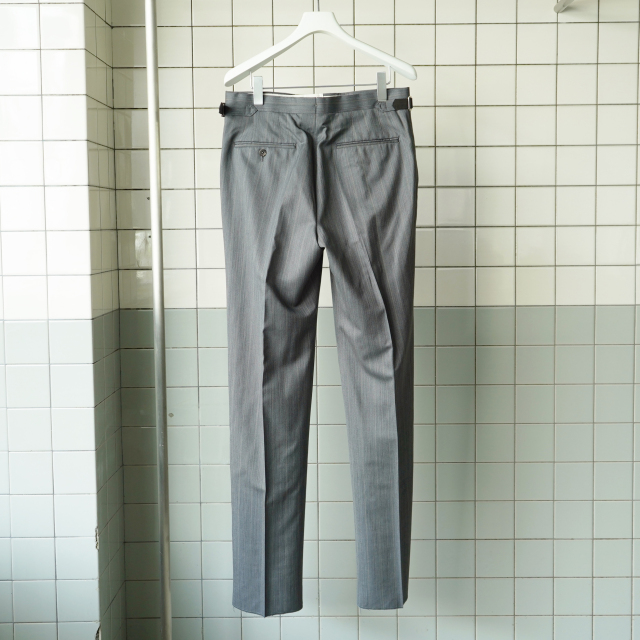 国産品 fendart 1 tuck trousers gray tf スラックス - retrace.ai