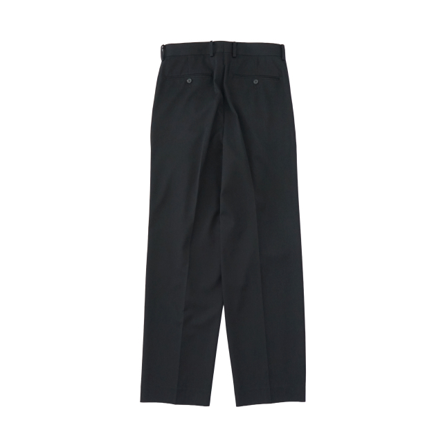 AURALEE LIGHT WOOL MAX GABARDINE TWO-TUCK SLACKS