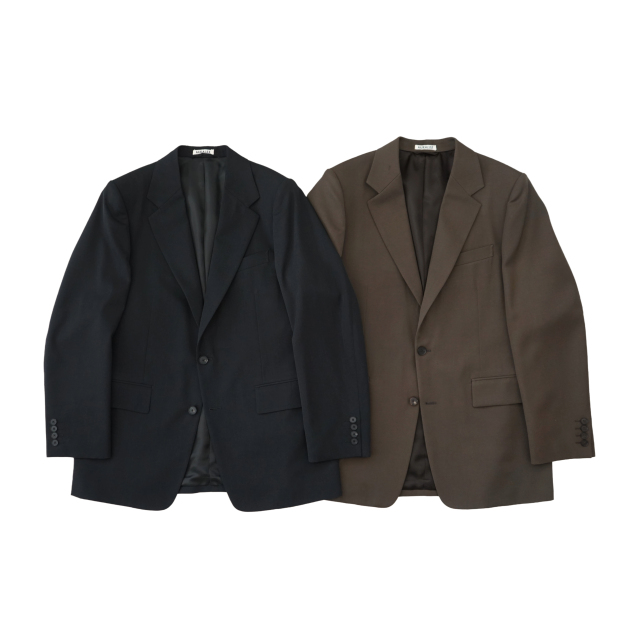 AURALEE LIGHT WOOL MAX GABARDINE JACKET
