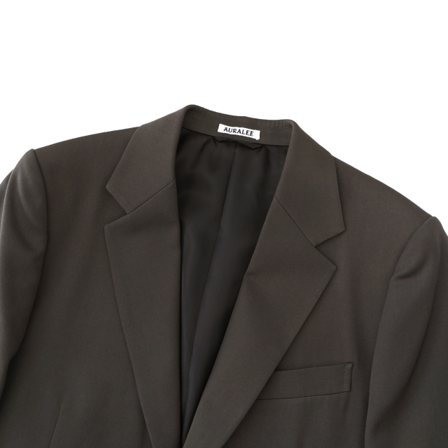 AURALEE LIGHT WOOL MAX GABARDINE JACKET