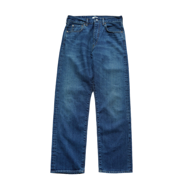 awasa 5-pocket tapered denim indigo
