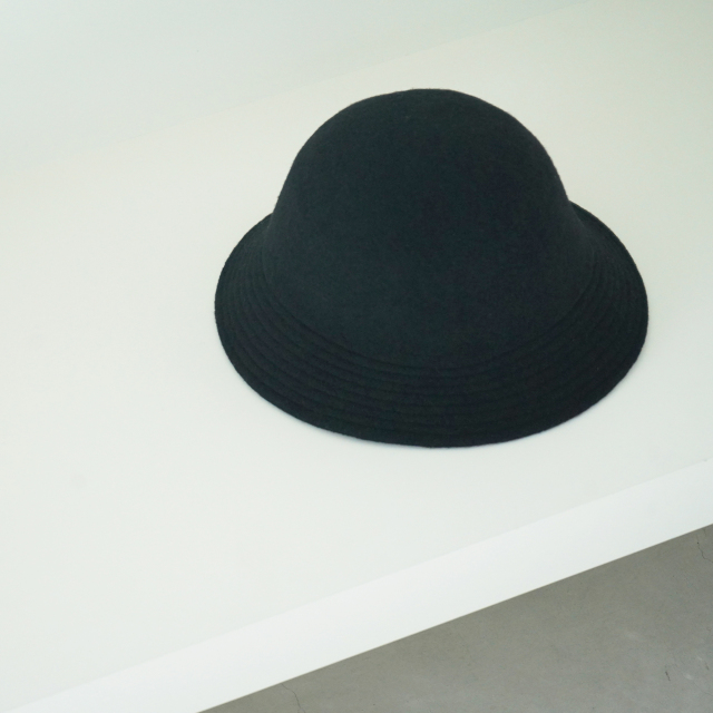 COMESANDGOES wool hat black